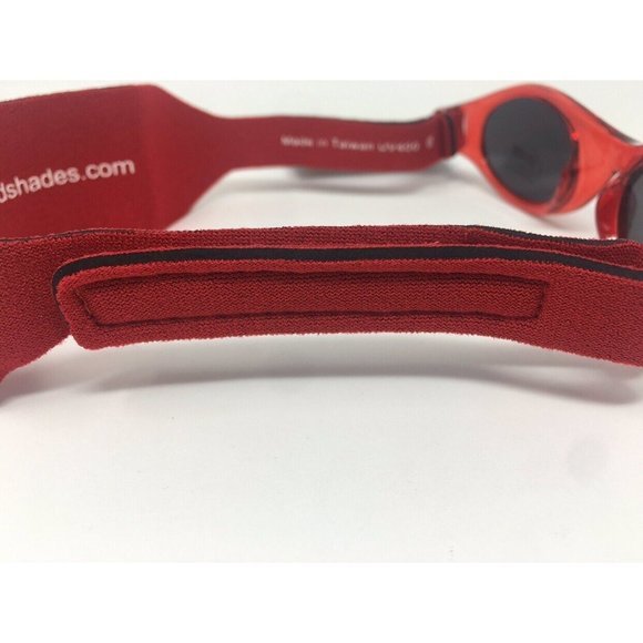 Real Kids Shades Red Baby Sunglasses UVA/UVB Protection, Size 0-24 Months - Picture 4 of 8